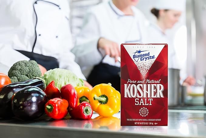 Diamond Crystal Kosher Salt, 3LB, Pack of 9, Full Case