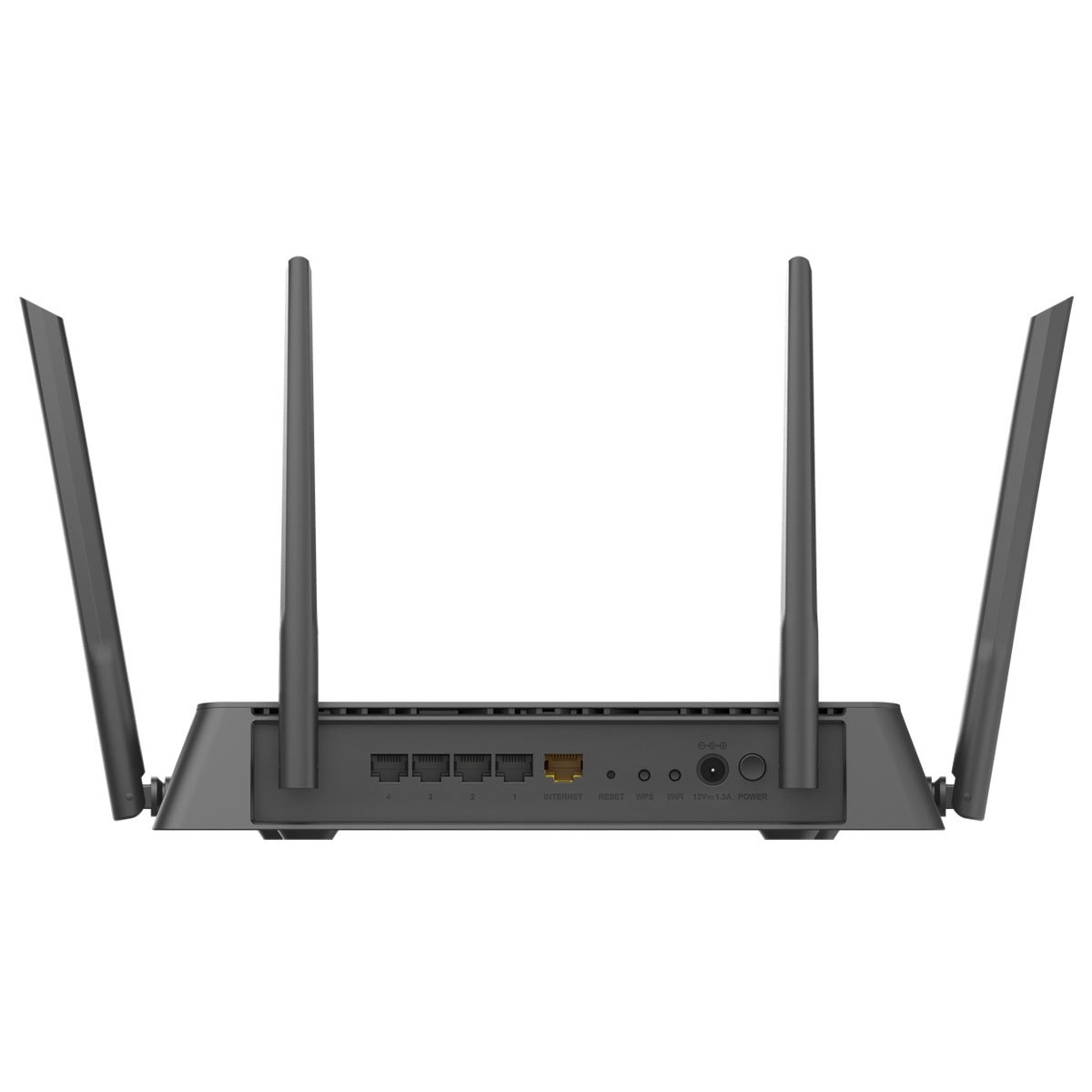 D-Link DIR-878 Router Wi-Fi AC1900 Dual band, 5 Porte Gigabit, AC SmartBeam, Tecnologia MIMO, Rete Ospiti, Parental Control, Configurazione Semplice, WPS/Reset