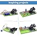 GeeekPi Complete Starter Kit for Raspberry Pi 4B, Python C Java Scratch Code, with 100-Page Tutorial, 16 Projects, 68 Items, ABS Breadboard Holder, Camera Module, Sound Sensor (Pi Board Not Included)