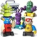 BLmukce Magnetic Robot Toy for Kids 3-5, 35 PCS STEM Educational Playset with Storage Box, DIY Stacking Monster Robots, Toddler Creative Alien Toys Gift for Boys Girls (Christmas Birthday)