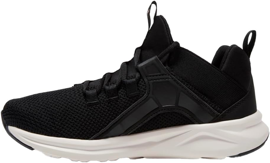 PUMA Womens Enzo 2 Revamp Running Sneakers Shoes - Black