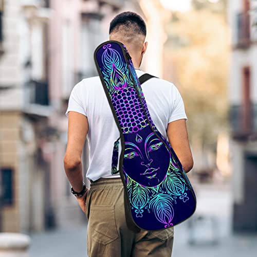 Housse pour ukulélé motif mandala de femme – Pour concert soprano ténor – 58,4 cm – Épaisseur : 10 mm – Sangles… - Les Beatles, Paul McCartney, John Lennon, RIngo Starr, George Harrison Housse pour ukulélé motif mandala de femme - Pour concert soprano ténor - 58,4 cm - Épaisseur : 10 mm - Sangles… – Image 6