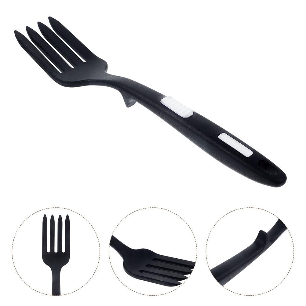 Amosfun Flexible Silikongabeln aus Silikon zum Kochen 2 Stück Hitzebeständige Pastagabel Große Küchen Gadgets für Pasta und Servieren