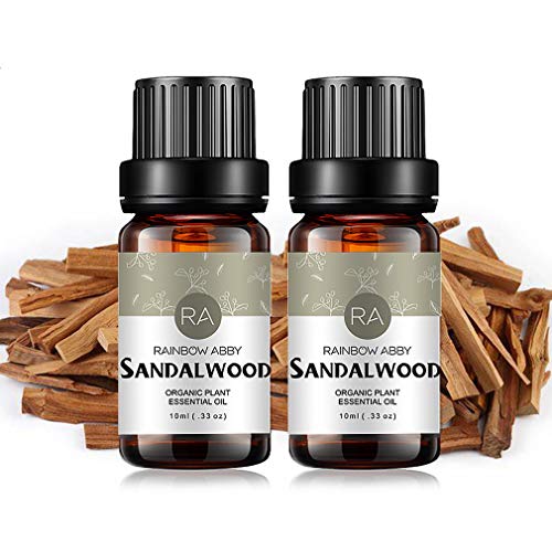 Aceite esencial de sándalo 2x10ml 100% puro sin diluir