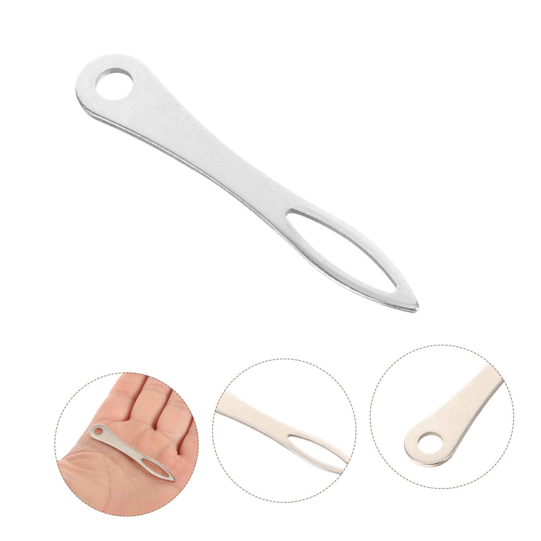 SUPVOX Elegant Craftsmanship Bungee Buckle Quick-use Metal Bungee Clip for Supplies Comfortable Handling