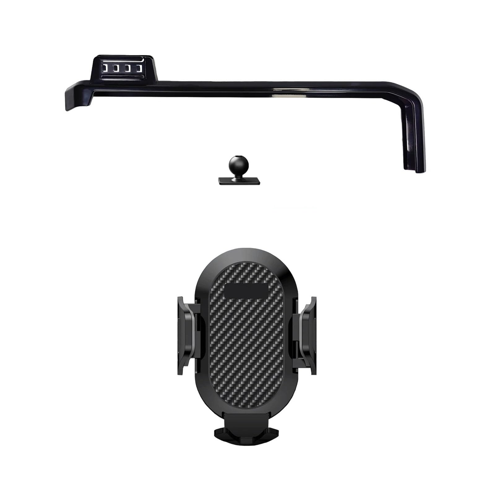 Mogflman Base And Holder A Car Phone Holder For Jeep Wrangler Jl 2024+, Lhd Car Phone Holder