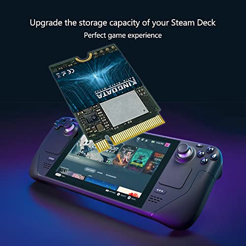 Image of 1TB M.2 2230 NVMe PCIe SSD Gen 4.0X4 - Internal Solid State Drive Compatible with PS5, Steam Deck, Microsoft Surface, Ultrabook, Laptop, Desktop (1TB, M.2 2230 NVMe 4.0)