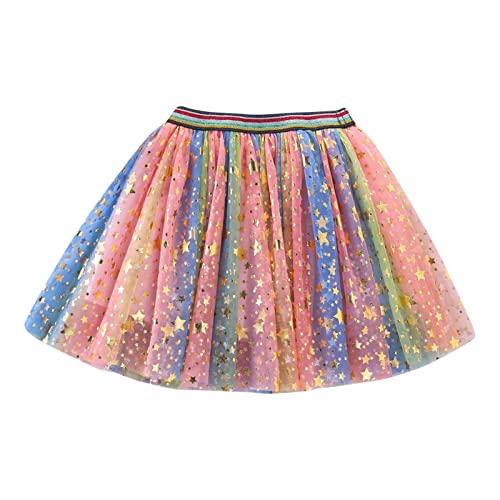 Jupe en tulle fille bleue à étoiles pour déguisement de carnaval et fêtes