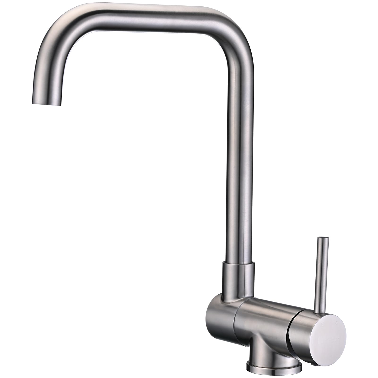 Vorfenster Küchenarmatur Klappbar BuntHaus, 360° Küchenarmatur Gebürstetem | Wasserhahn umklappbar schwenkbar, Wasserhahn Unterfenster, Spültischarmatur Vorfenster, Edelstahl