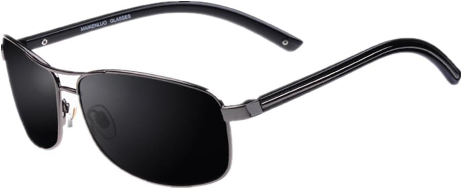 Men's Driving Car Drivers Polarizer Sunglasses Optical Lens Fishing Color Gray