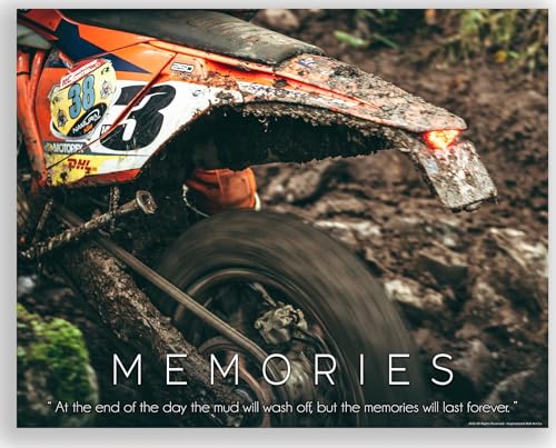 Inspirational Wall Art Co. - Memories - Motocross ATV Dirt