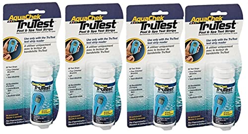 Aquachek Trutest Lot 200 Stk. Digital Bandelettes de test (4 boîtes de 50 Test Trips)
