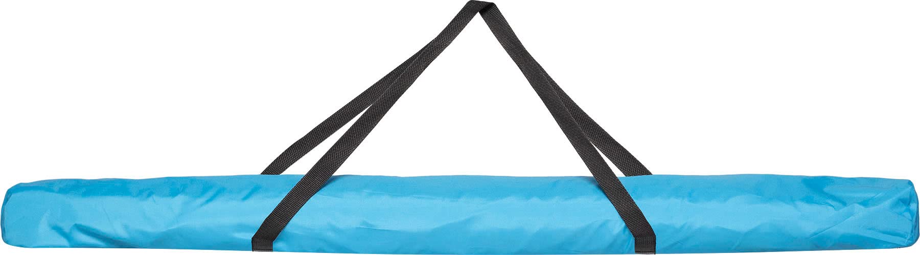 BRUNNER 0113013N Moderno Ombrellone da Sole Grigio/Azzurro, Solado, Diametro 200 Cm e Altezza 220 Cm