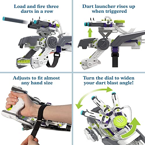 Thames & Kosmos Ultra Bionic Blaster Stem Experiment Kit | Construct A Robotic Foam Dart Blasting Glove | Challenging Build, Learn About Mechanical Technology & Engineering #TOP4