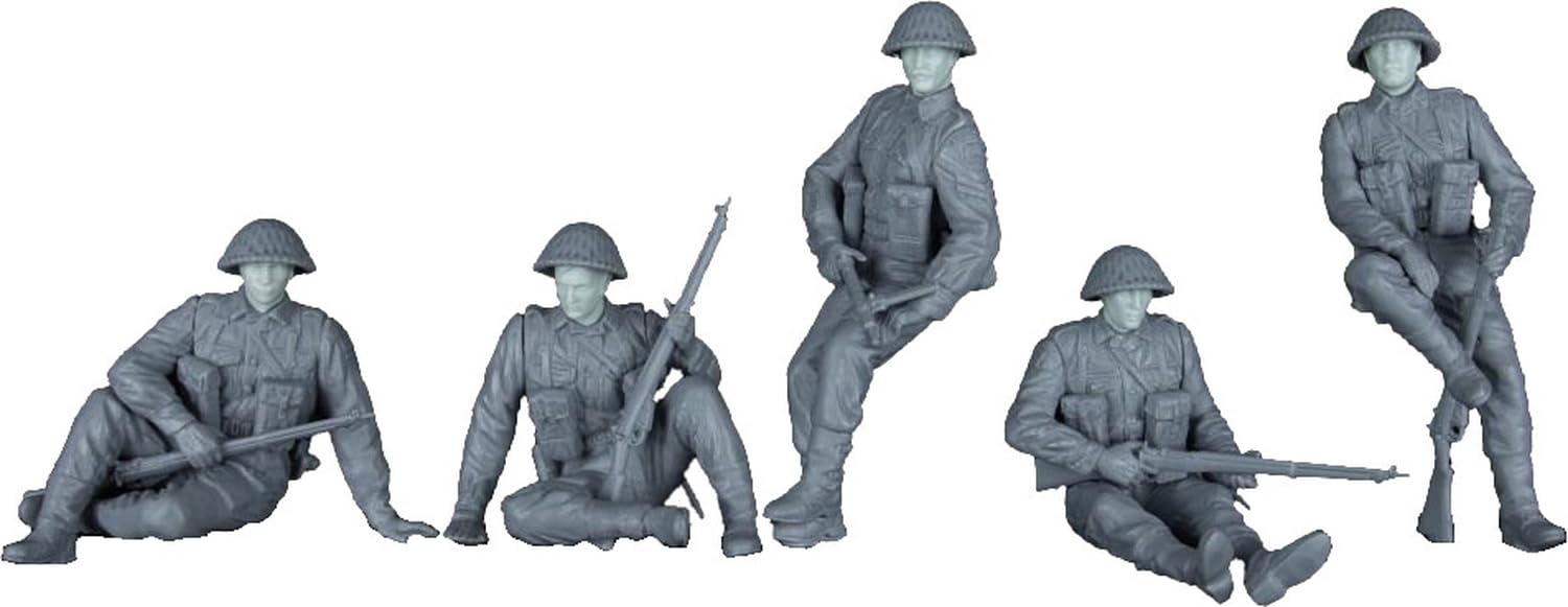 Miniart 1:35 - British Tank Riders NW Europe w/Resin Heads