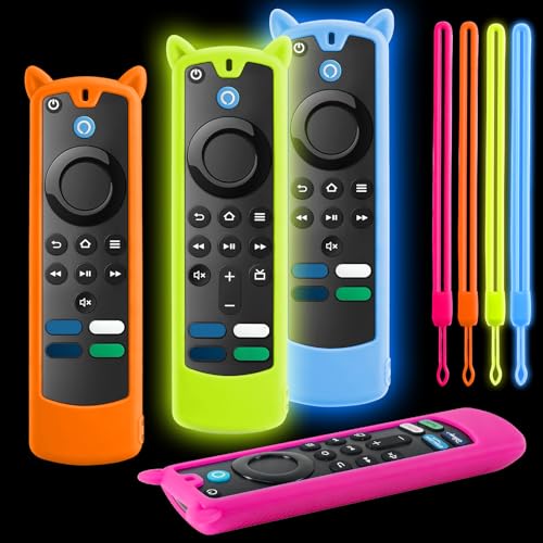 Coques en silicone souple Wevove anti-perte avec cordon et effet phosphorescent