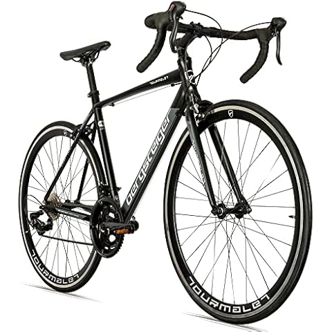 Bergsteiger Tourmalet 28 Zoll Rennrad, Aluminium Gravelbike mit Shimano 14 Gang-Schaltung, Gewicht nur 11 kg, Gravel Bike geeignet für Herren & Damen ab 170 cm Cover