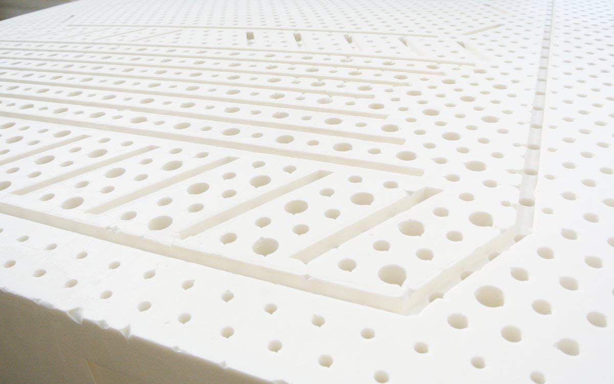 Baldiflex Emporio Materasso Singolo Lattice Naturale h 14 cm Fodera Maxicool Sfoderabile antiacaro Traspirante 7 Zone 80x190x16cm