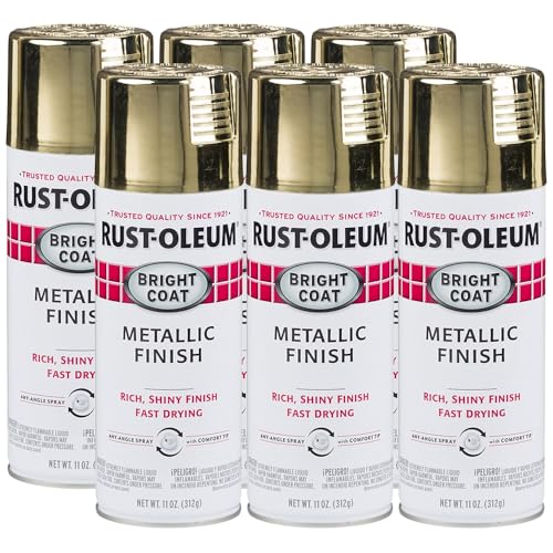 Rust-Oleum Bright Coat Metallic Spray Paint (6 Pack)