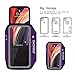 iPod Touch 5th / 6th Generation Armband, JEMACHE Gym Running/Exercise/Workout Sport Arm Band Case for iPod Touch 5/6 Generation with Card/Key Holder (Purple)