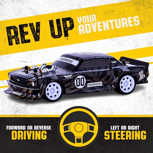 Flybar HN23004RC Hoonigan, Mustang Remote Control Car For Kids – Rc Car thumb #3