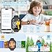 4G Kids Smart Watch GPS Tracker, Smartwatch for Kid with Video Calling, Voice Chat, Class Mode, SOS , Pedometer, Alarm, Games, SIM Card HD Touch Screen Phone Watch Gift for 4-12 Girls Boys, Black