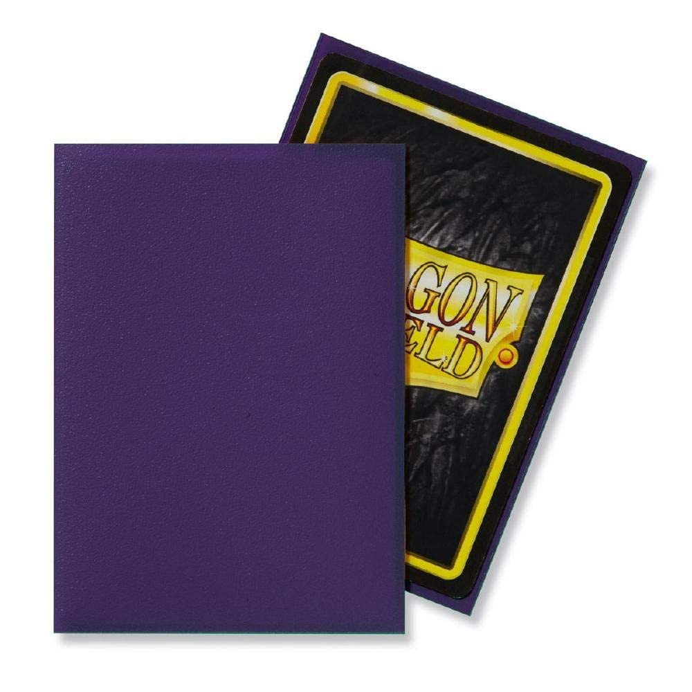 シュリンク付き　Dragon Shield マット・パープル 10個 Dragon Shield Matte Purple TCG Deck Sleeves, 10 Packs