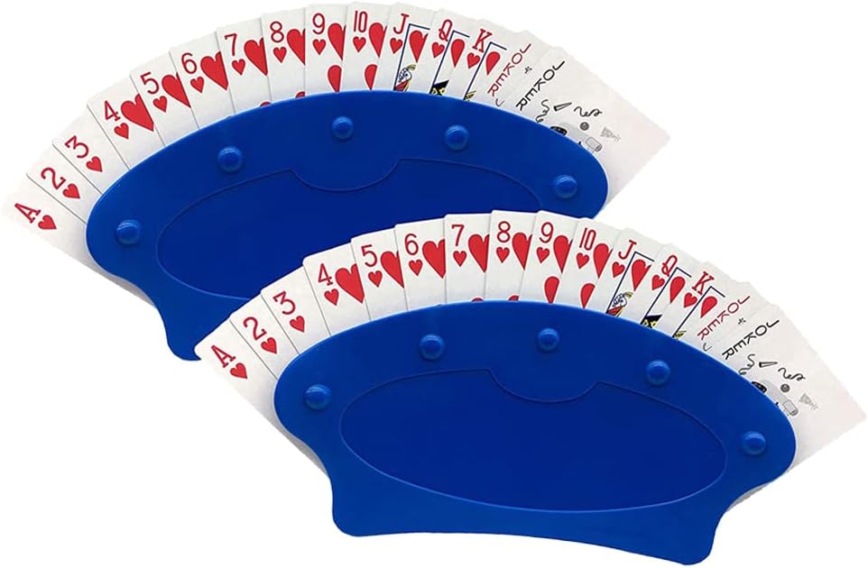 Playing Card Holders, Set of 2