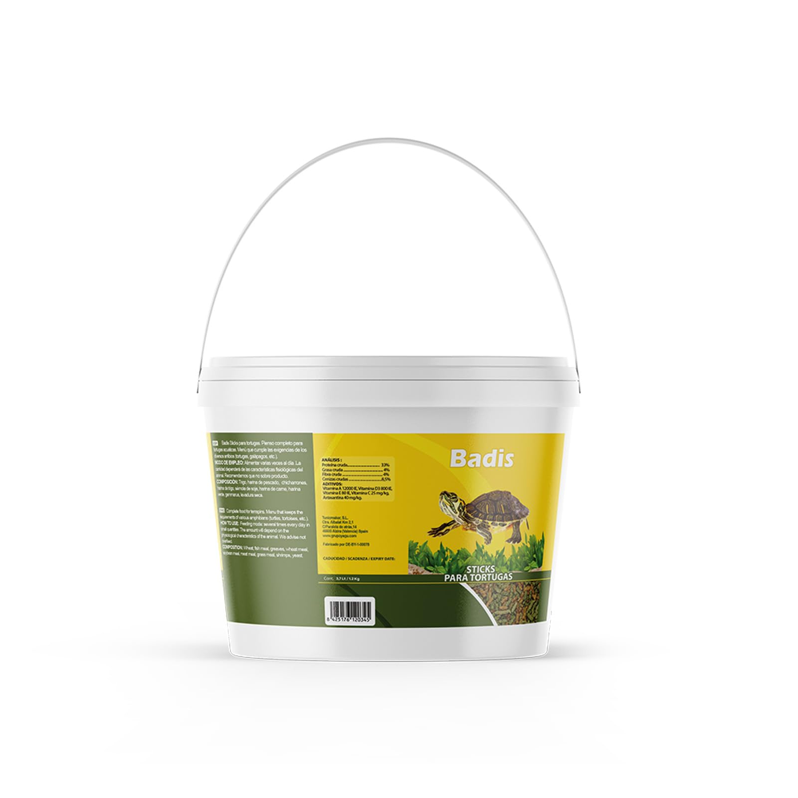 Badis Stick para Tortugas de Agua - 1 Bote