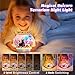 Unicorn Light-Up Terrarium Kit for Kids - Multicolor LED Night Light Birthday Gifts - Unicorn Toys for Girls Ages 4-6 7 8 9 10 Year Old - Kids Arts and Crafts Kit