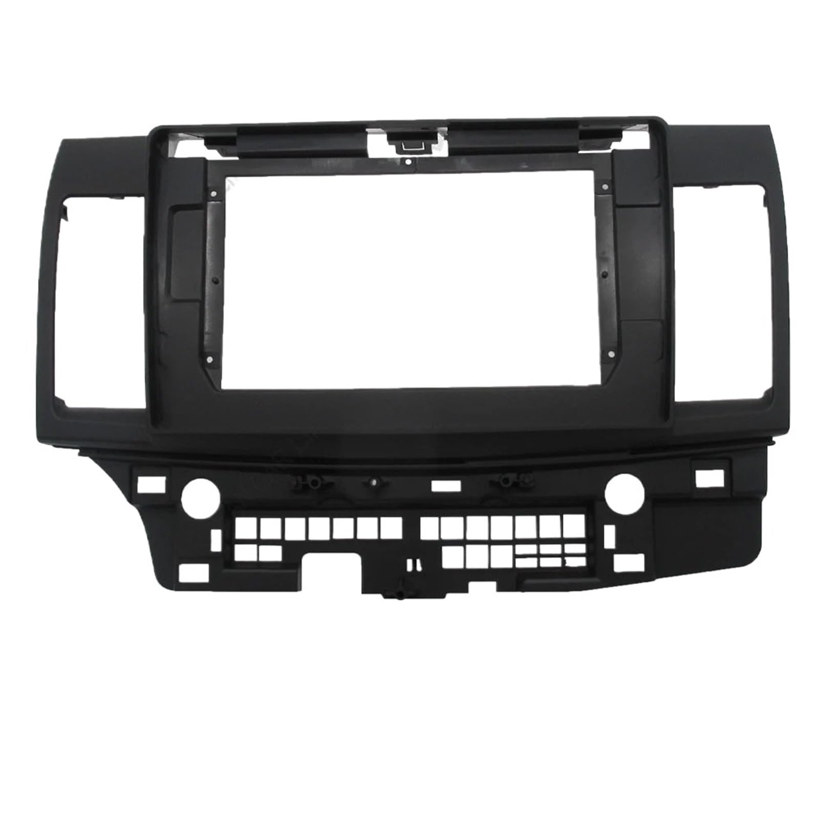 JKELPV Car Radio Frame Kit Fit For MITSUBISHI Lancer 2010 9Inch 7" Car Radio Fascias 2Din Head Unit Panel Dash Frame Radio adapter(10.1 inch)