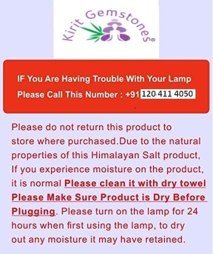 Himalayan Rock Plugin Salt Lamp for Positive Energy Vastu Harmony Healing, Purification, Best Wellness, Natural Color