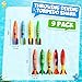 Dive Rings Pool Toys Adults, 9 Pcs Diving Pool Toy for Kids Ages 4-8, Shark Torpedo Dive Set, Octopus Toddler Water Fun Toys, Summer Essentials Underwater Swimming Throwing Gifts for Boys & Girls
