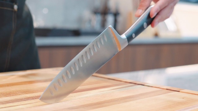 Amazon.com: PAUDIN Santoku Knife, Switzer Kitchen Knife 7