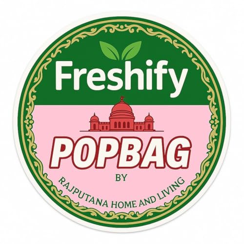 Image of POPBAG Heavy Duty Garbage Bags By Freshify | 90 Pcs |Small - 17 X 19 | 30 Bags * 3 Rolls | Black | Leak-Proof And Tear-Resistant Dustbin Bags | Home And Office Mutli Purpose Use