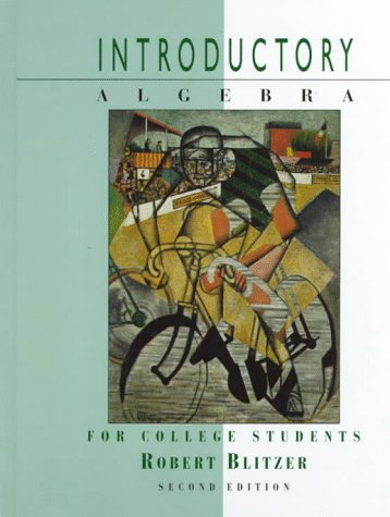 Introductory Algebra for College Students