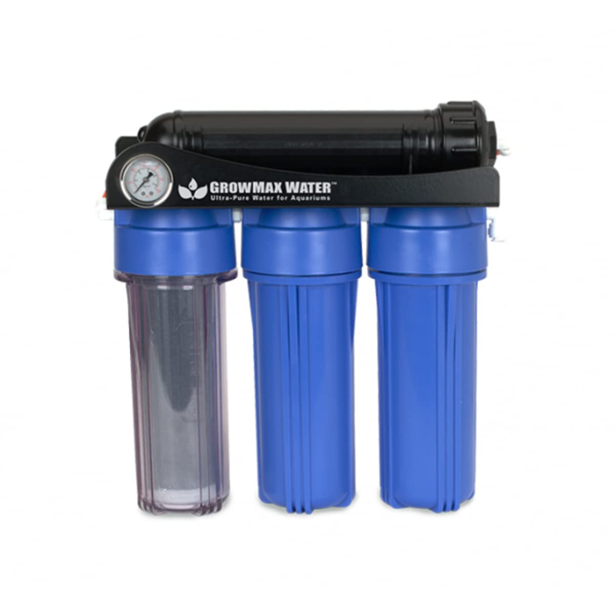 Maxquarium 000 PPM - Osmosis Inversa + Des-Ionizador. Para uso en hidroponía y acuaponía Produce hasta 500 L/d - ¡Sin esperas, produce hasta 20 L/h de agua ULTRA PURA!. GrowMax Water.