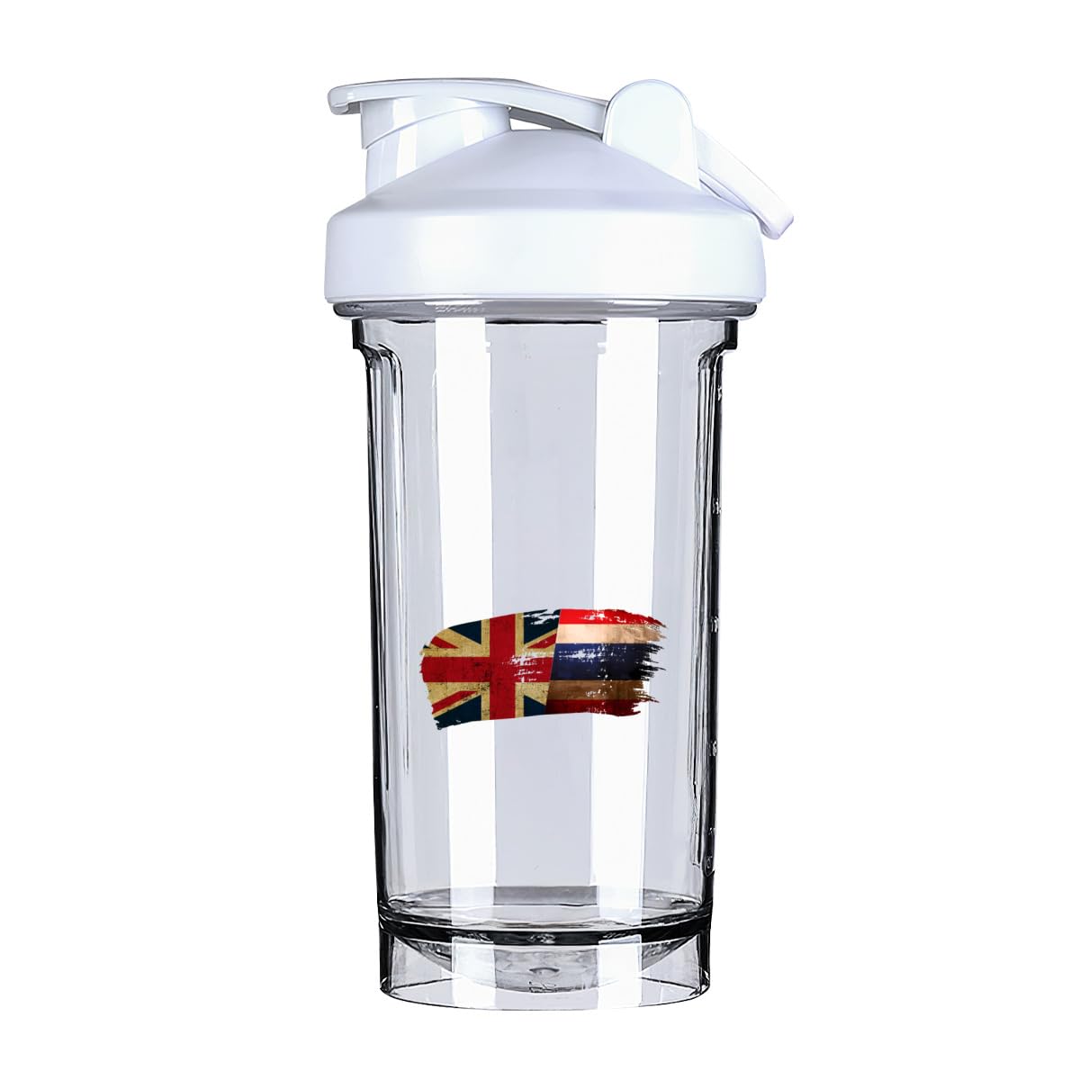 Thailand America Flag 18 Ounce Shaker Cup,Fashion Theme Pattern Shaker Bottle Leak-proof Workout Shake Bottles 500ML/18 oz Perfect for Pre Workout-2-1