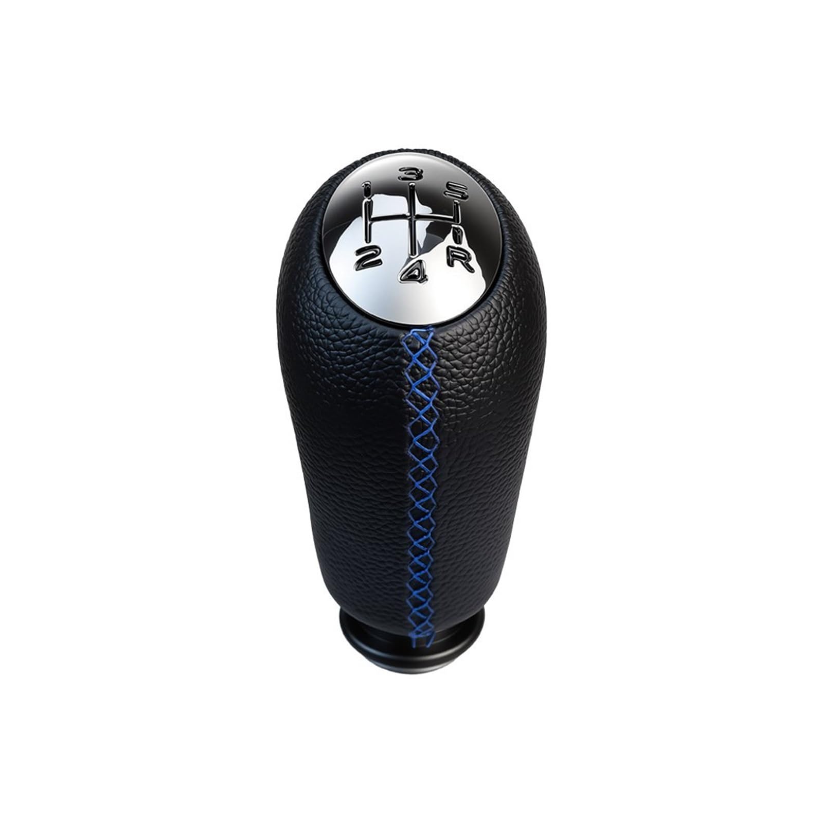 AMYALIN Car Gear Shift Knob for Renault for Clio Ill for Kangoo 2005-2009 5 Speed Manual Gear Shift Knob Shifter Lever Head Vehicle Replacement Parts(Blue)
