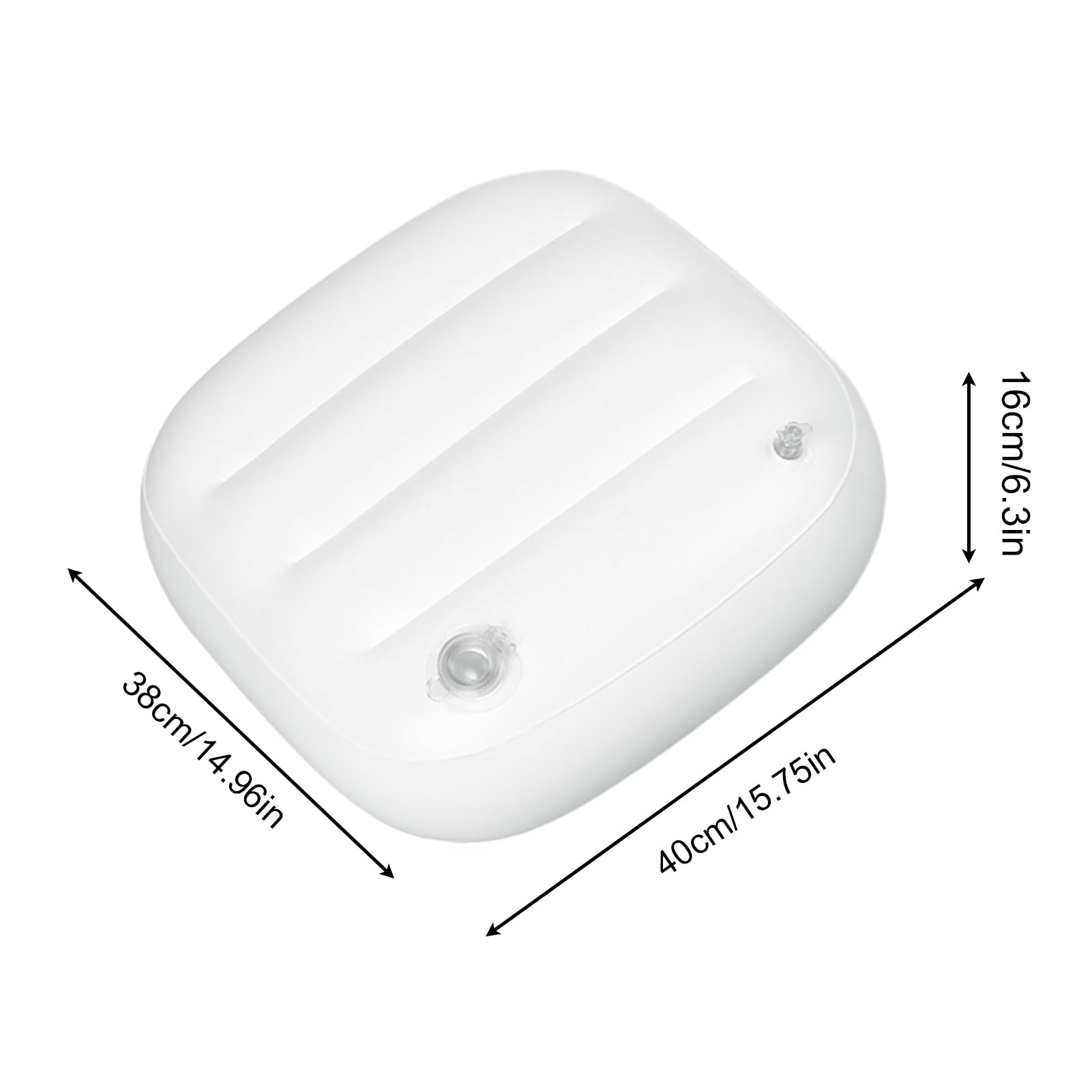 Almohada de Baño - Inflable Baño Spa Banco | Ergonómico Portátil Para Adultos Niños Baño Piscina Al Aire Libre Experiencia Relajación