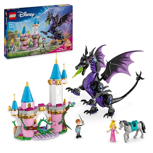 Construye la Magia de La Bella Durmiente con Lego Disney Maléfica en Forma de Dragón