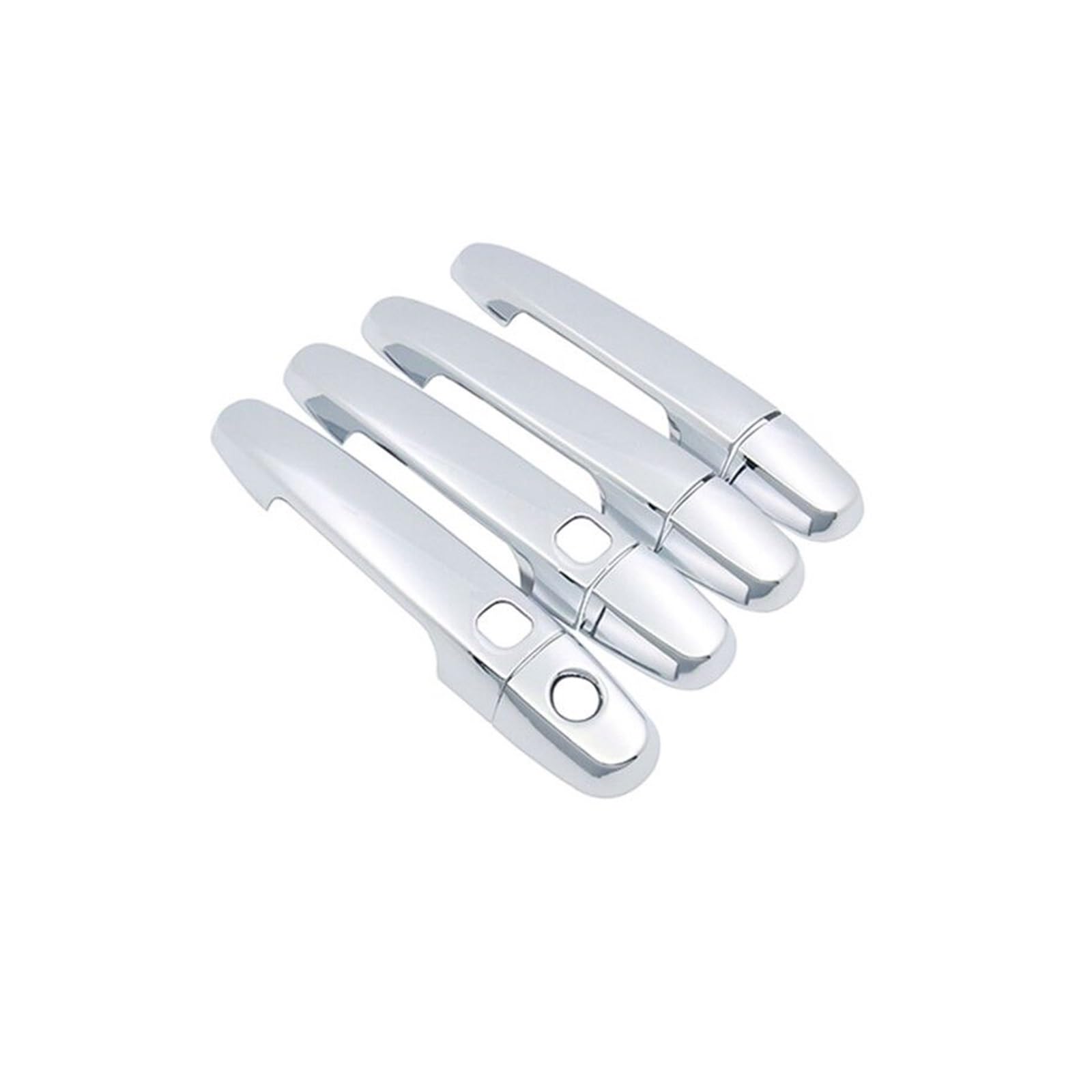 Drezzo 2 Buttons 2 Car Exterior Door Handle Car Door Handle Cover Bowl Trim For Toyota For Corolla For Axio For Altis 2008-2013(2 Buttons 2)