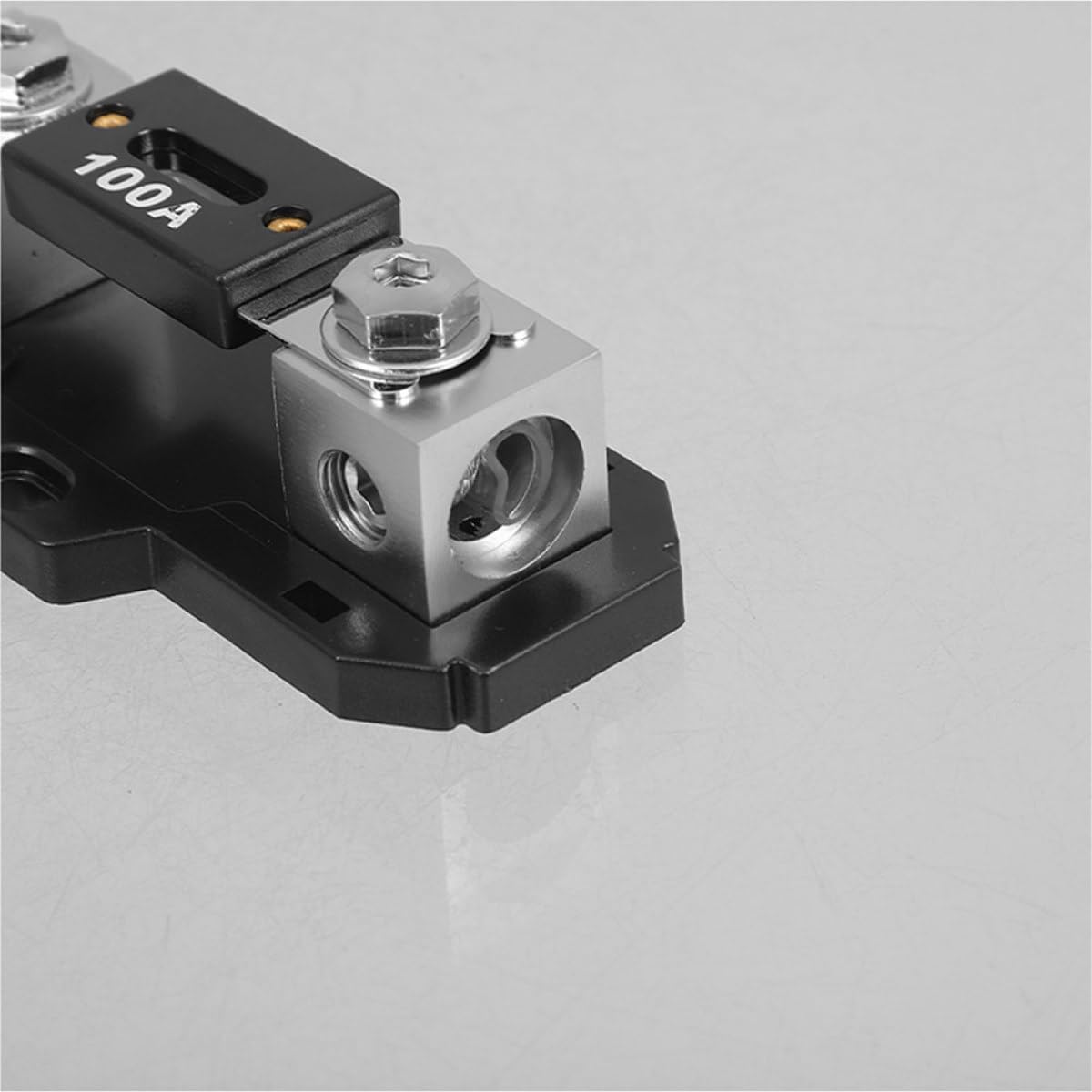 Portafusibile Zinco Impianto Auto Lega 100a per Audio di 2 Pezzi