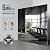 Fab Glass and Mirror Wall Mount Activity Kit Gym & Dance Studio HD Tempered Glass safety backing, 36" x 72"