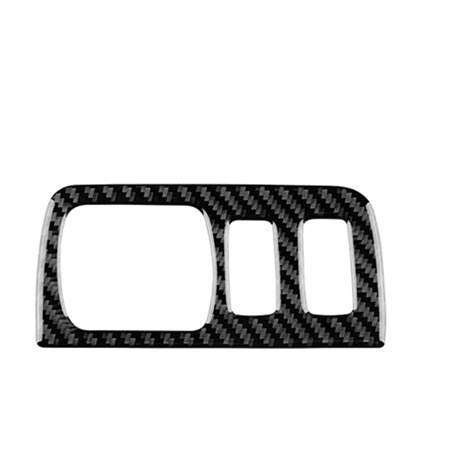 Car Trim Interior for Fluence for Megane 3 RS 2009-2015 LHD RHD Car Headlight Button Soft Carbon Fiber Sticker Interior Mouldings(Black Carbon)