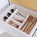 Croing 32 pcs White - Drawer Dividers - Drawer Organizer - Ornament Storage Dividers