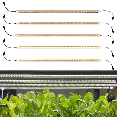 Image of City Greens 20W Full Spectrum (Pack of 5) Led Grow Lights for Indoor Plants | Artificial Sunlight for Plants| for Indoor Hydroponics |Comes with 2 Year of Warranty.