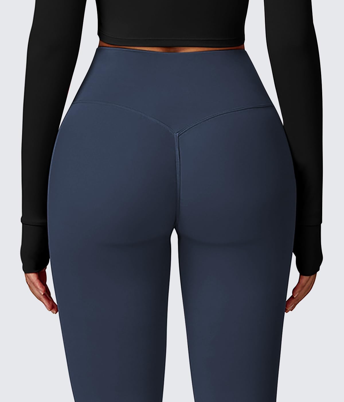 Hidden Scrunch Workout Leggings for Women High Waisted Butt Lifting Tummy Control Gym Yoga Pants