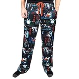 Bioworld Tokyo Ghoul Anime Cartoon Screen Grab All Over Print Mens Sleep Pajama Pants-S