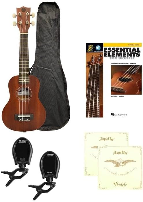Westwood WU-S Soprano Ukulele Classroom Set, Set of 10 Ukuleles with Gig Bags